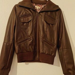 Brown Leather Jacket